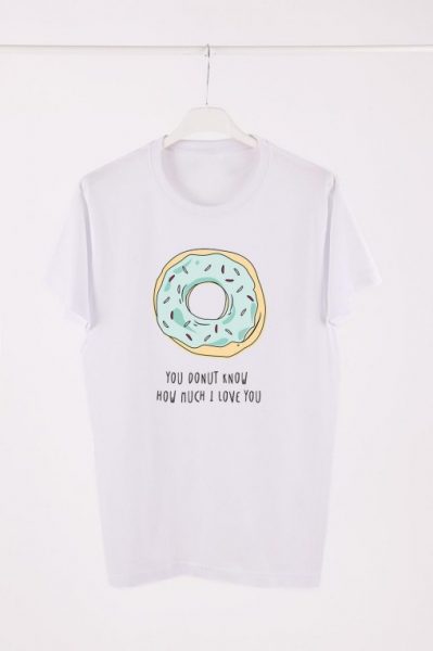 Vtipné tričko pre moletku - Statement tričko XL - tričko s názorom pre moletky Donut