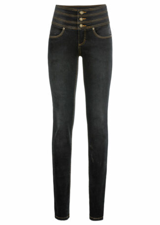 Strečové džínsy  Strečové nohavice pre moletky - lepšie sa prispôsobia postave.