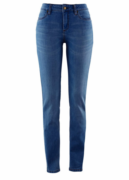 Strečové džínsy SKINNY  Strečové nohavice pre moletky - lepšie sa prispôsobia postave.