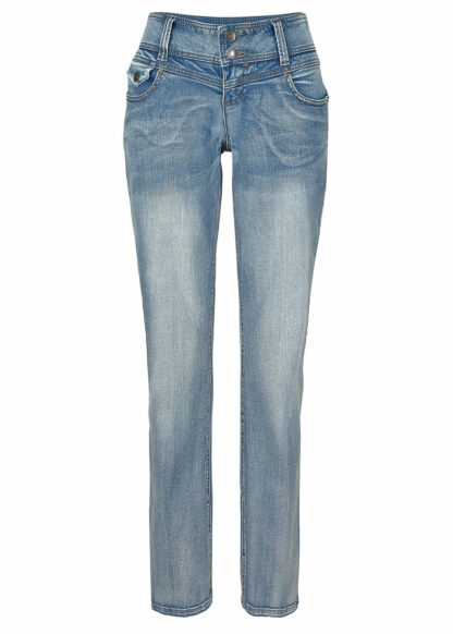 Strečové džínsy SLIM  Strečové nohavice pre moletky - lepšie sa prispôsobia postave.
