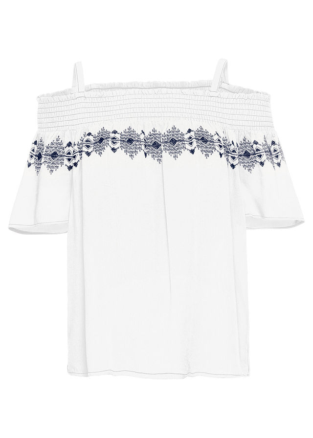 vyšívané tričko pre moletky, vyšívaná blúzka pre moletky, biela blúzka pre plnoštíhle, folk motívy oblečenie pre moletky