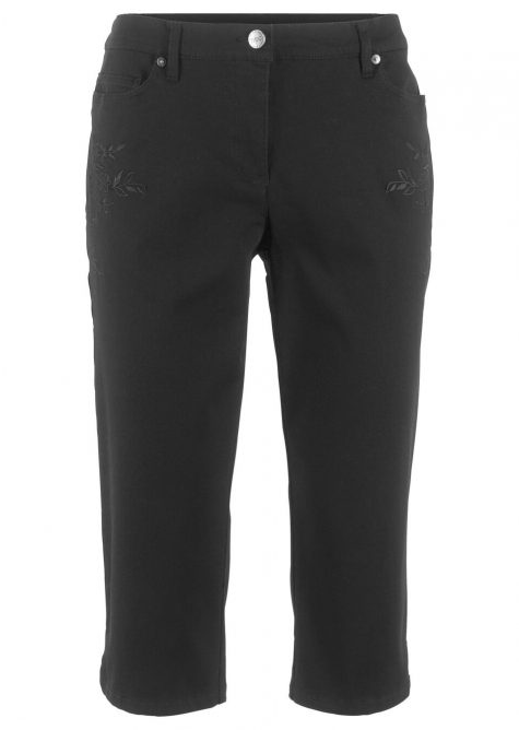 Strečové nohavice - capri  Strečové nohavice pre moletky - lepšie sa prispôsobia postave.